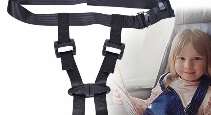 New Child Airplane Travel Harness Children Kids Safety Care Harness Restraint System Belt Boys Girls Portable Car Seat Belt