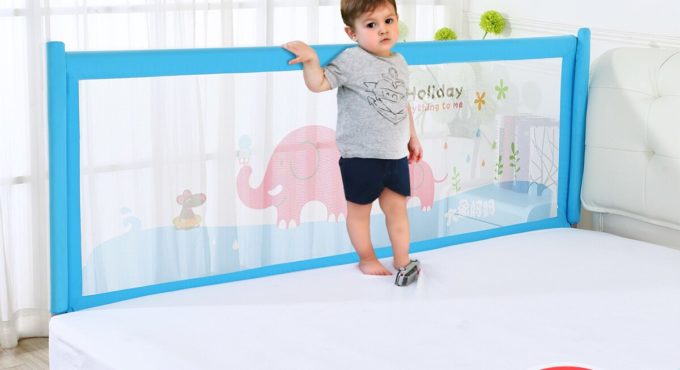 Single-sided Bed Guardrail Babies Fall 1.8m Bedside Guard Babies Fall Off The Bed Fence General Purpose