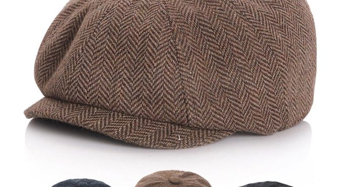 New Baby Hat for Boys Vintage Newsboy Kids Cap Baby Boys Hat Autumn Winter Baby Cap for Boy Children Hats 52/54