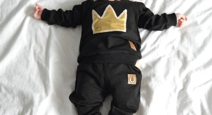 Soft Cotton Baby Boys Clothes Set Autumn Newborn Baby Clothing Long Sleeve Tops+Pants 2 Pcs Infant Sport Suit 3-24 Months