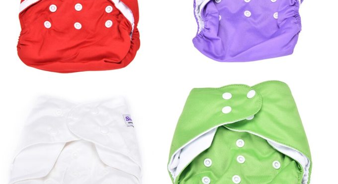 Baby Diapers Washable Reusable Nappies Grid/Cotton Training Pant Cloth Diaper Baby Fraldas Winter Summer Version Diapers