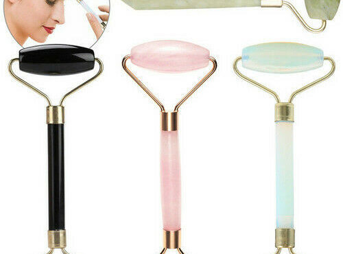 2019 New Hot Summer Fashion Latest Ancient Face Body SPA Massage Roller Facial Massager Jade Stone Anti-aging