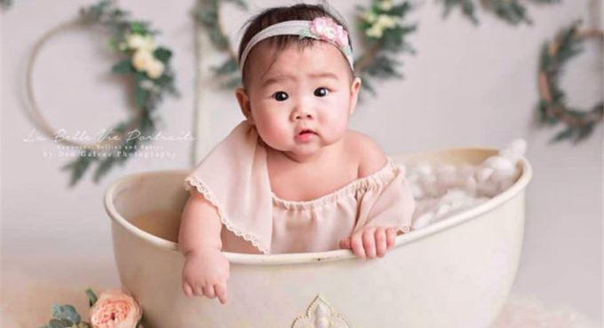 New creative newborn photography props baby bathtub infant basket photo photography accessories