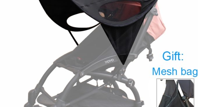 Universal Baby Stroller Accessories Sunshade Canopy Carriage Sun Visor Cover for Babyzen Yoyo Yoya Pushchair