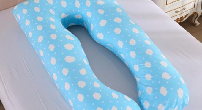 Maternity Pillowcase U Shape Cushion Case Pillow Cotton Cover Mummy Cushion Protection Bedding Replace Washable