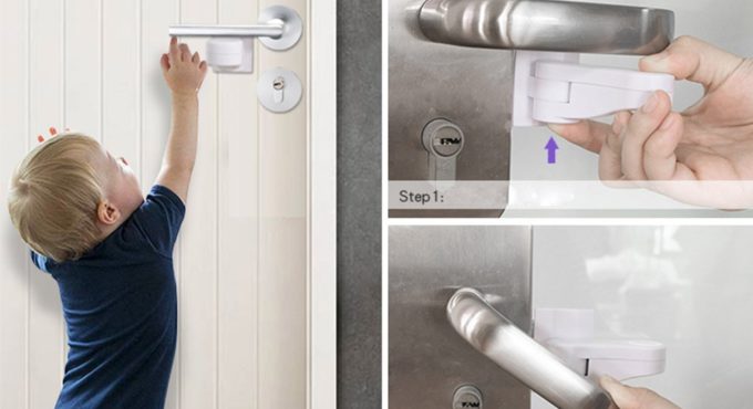 Multi-function Safety Baby Protector Lock Cupboard Cabinet Door Drawer Anti-open Door Safety Locks Children Security