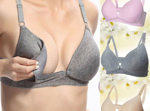 Maternity Pregnant Nursing Bra Underwired Breastfeeding Bras Baby Feeding