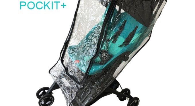 Stroller Raincoat for Goodbaby Pockit Umbrella Car Rain Cover for GB Pockit+ Pushchair Windproof Clothes Trolley Accessories