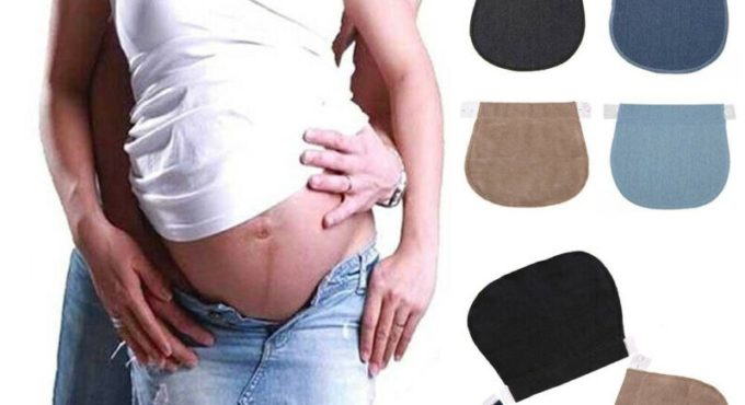 1 Pcs Extension Buckle Button Belt Pants Extension Buckle Pregnant DIY Apparel Sewing Supplies Maternity