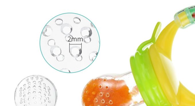 Baby Soft Health Silicone Pacifier Bottle Fresh Food Nibbler Kids Fruit Vegetables Feeder Nipple Bite Pacifier