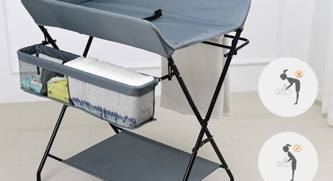 Baby Changing Table For 0-24 Months Newborns Diaper Tables Foldable Babies Change