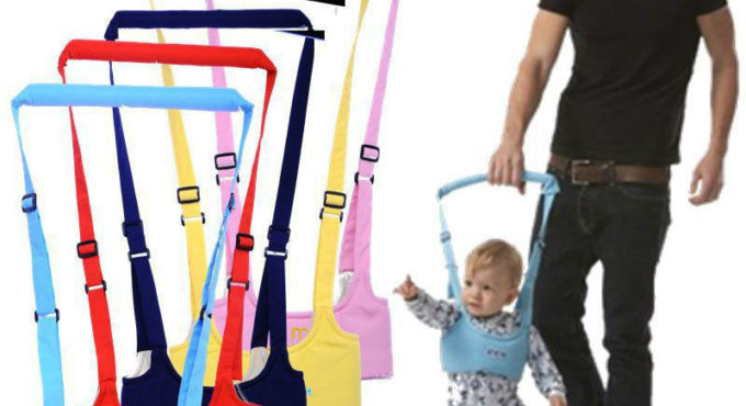 New Cute Baby Toddler Walk Toddler Safety Harness Assistant Walk Learning Walking Baby Walk Assistant Belt