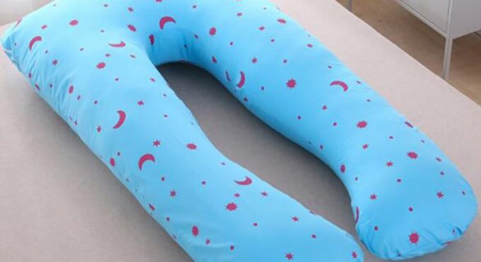 Sleeping Support Pillow Cotton Pillowcase U Shape Maternity Pillows Pregnancy Side Sleepers Bedding For Pregnant Women YYF004