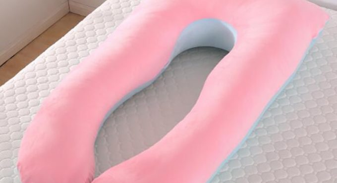 Pregnancy Sleeper Pillow U Shaped Printing Pregnant Women Sleeping Support Pillow Multifunction Bedclothes 75*140cm YYF004