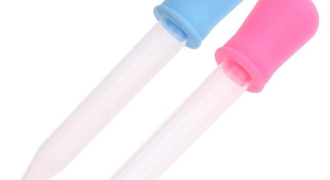 5ML Baby Given Medicine Dropper Clear Spoon Pipette Liquid Food Dropper Burette Baby Feeding Medicines Device Utensils 2 Colors