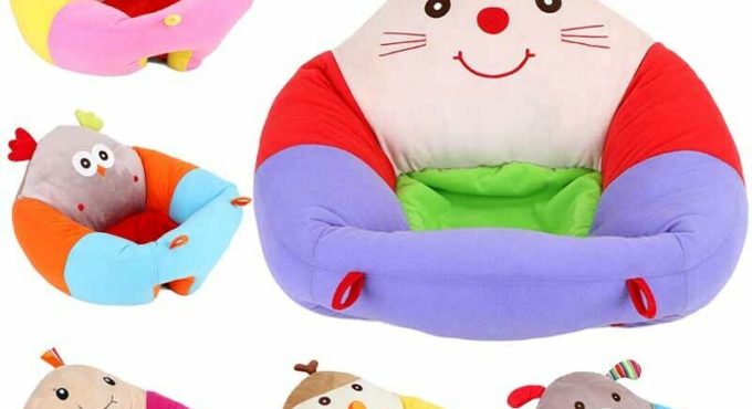 Creative Cartoon Animal Baby Learn to Sit Plush Cute baby learns to sit and play sofa seat baby auxiliary sofa support cushion