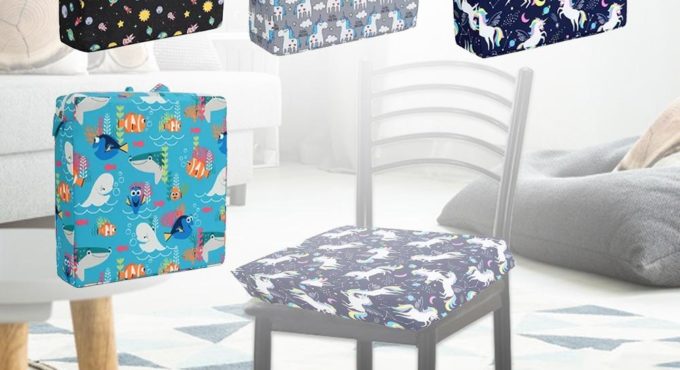 Baby Kids Highchair Cushion Pad Mat Booster Seats Cushion Pad Mat Feeding Chair Cushion Pad Stroller Cushion Mat