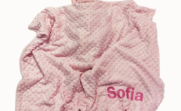 Name Personalised Newborn Baby Blanket Swaddling Baby Gift Bedding Set Swaddle Berber Bubble Toddler Crib Bed Stroller Blanket