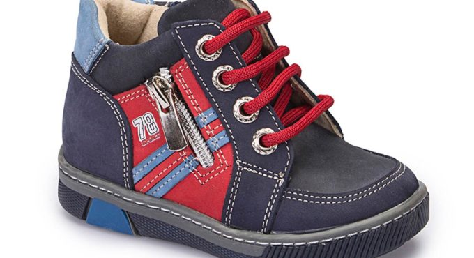 FLO 62.508424.B Navy Blue Male Child Boots Polaris