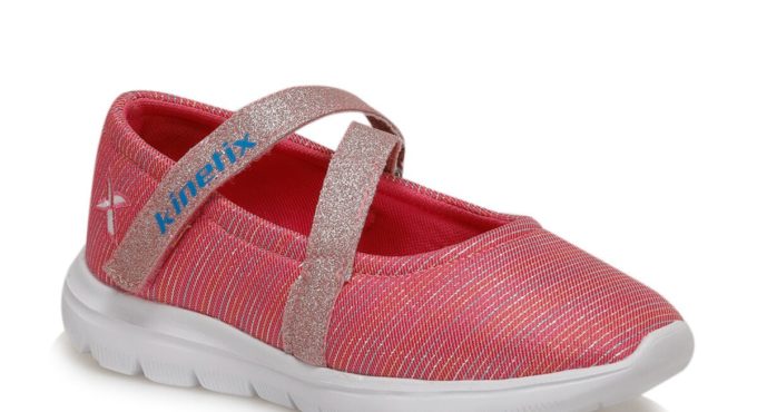 FLO LESTER Neon Pink Female Child Walking shoes KINETIX