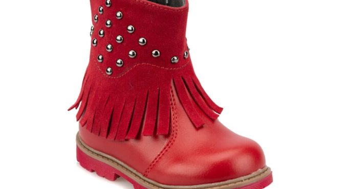 FLO 92.511765.B Red Female Child Boots Polaris