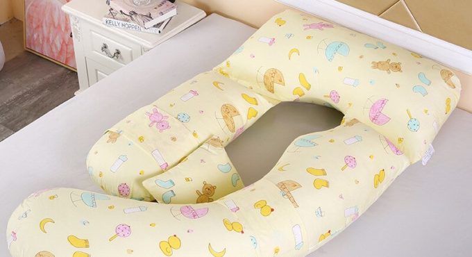 Multi-Function G-Shape Cotton Pregnant Women's Pillow Maternity Belly Support Side Sleepers Pad Bedding Protect Waist Cushion