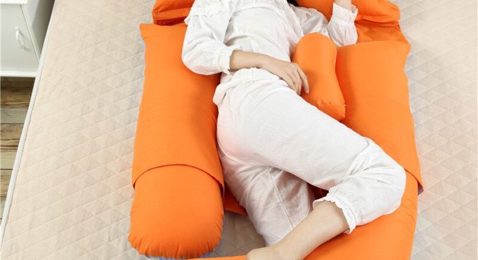 G Shape Full Body Maternity Pillow Women Side Sleepers Bedding Nursing Pillows Comfortable Soft Pregnancy Pillow Cushion