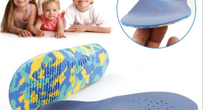 New Children Orthotics Insoles Correction Care Tool For Kid Flat Foot Arch Support Orthopedic Insole Soles Shoe Pads