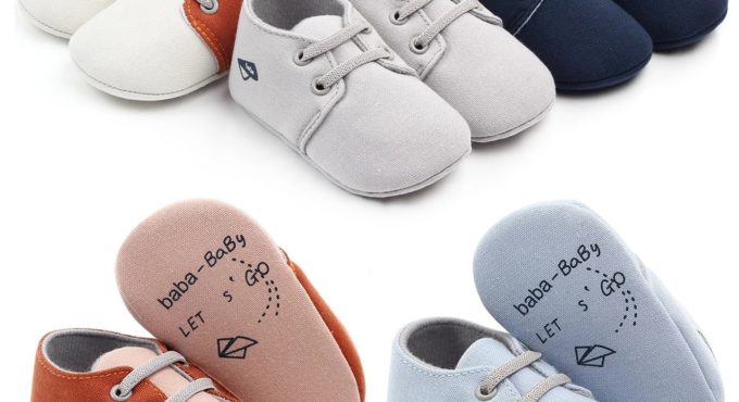 2020 Casual Baby Shoes Soft Sole Baby Girl Boy Shoes Anti-Slip First Walker Baby Shoes