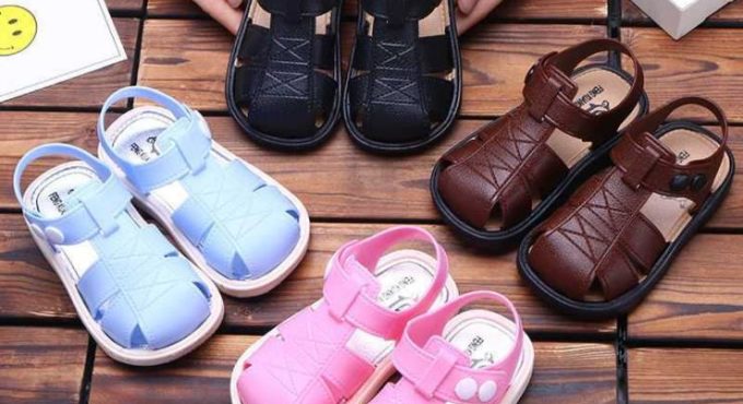 Summer Baby boy girl beach sandals children boy girls pvc sandals 24-30 1-3years 4colors 2kinds TX03