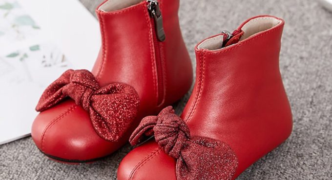 Dolakids Girl's leather boots Martin boots for children full grain leather shoes handmade shoes for spring and autumn new single