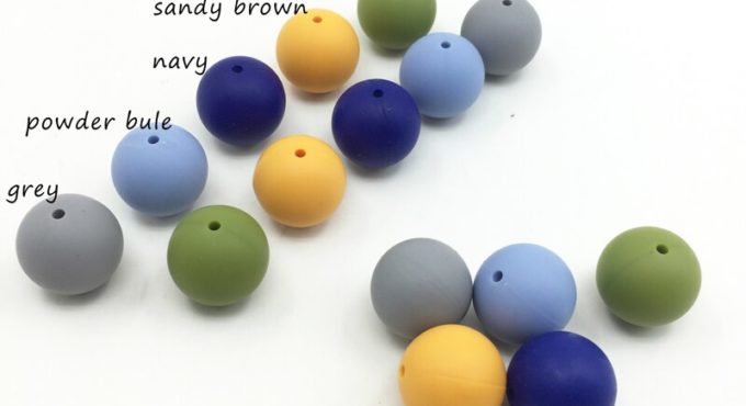 2000Pc Silicone 12mm round Beads Loose BPA Free For Baby Silicone Teething Safe Toys For DIY Jewelry Making Necklace/Bracelet