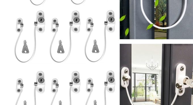 Home Child Protection Baby Window Lock Baby Safety Limiter For Windows Children's Lockers Door Lock,Children's Lock for Drawer