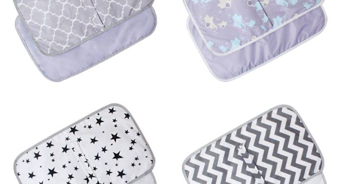 Portable Waterproof Baby Changing Mat Newborn Foldable Changing Diaper Nappy Pad Q81A