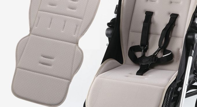 Breathable Stroller Mattress Baby Accessories Universal Carriages Pram Buggy Car Seat Mat Soft Cotton Stroller Seat Cushion Pad