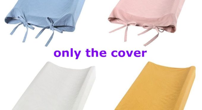 Soft Reusable Changing Pad Cover Breathable Infant Changing Table Sheets Liner Cover Baby Nursery Supplies