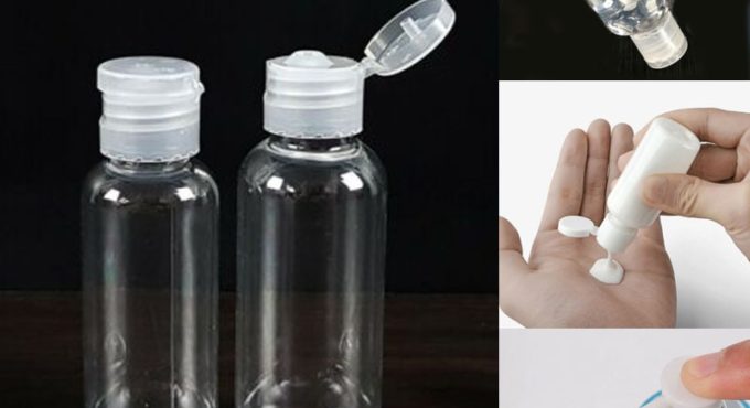 50ML 100ML Clear Plastic Shampoo Atomizer Empty Bottles Travel Makeup Beauty Bottle Accessories