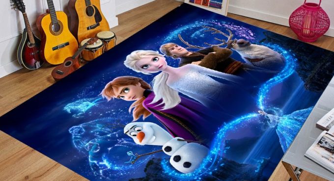 Cartoon Frozen Baby Play Mat Toys for Children's Mat Kids Rug Playmat Developing Mat Rubber Kids Rug Home Carpet Birthday Gift