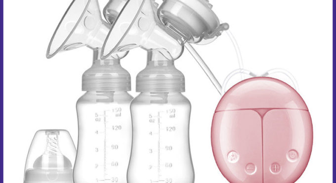 Double Bilateral Electric Breast Pump Milker Suction Large Automatic Massage Postpartum Milk Maker Bebes Accesorios