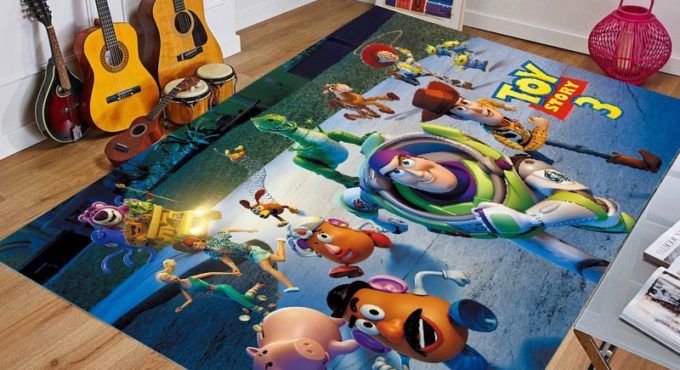 Cartoon Baby Play Mat Thickening Eco-friendly Resin Children Playmat Cartoon Non-slip Carpet Living Room Mat Birthday Gift