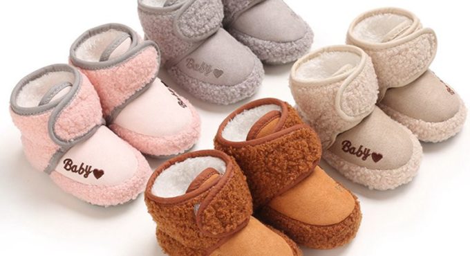 Baby Casual Shoes Newborn Booties Baby Boys Girls First Walkers Shoes Infant Toddler Soft Sole Anti-slip Baby Shoes