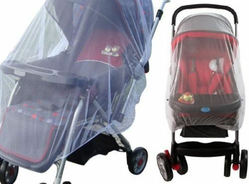 Goocheer Infants Baby Girl Boy Stroller Pushchair Mosquito Insect Net Safe Mesh Buggy Crib Netting Cart Mosquito Net