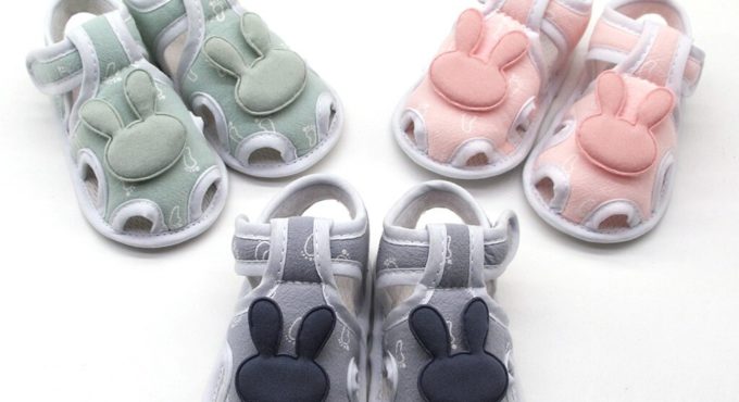 0/18M baby walking shoes Infant Newborn Baby Girls Boys Prewalker Printing Rabbit Cartoon Single Shoes baby schoenen meisje t2