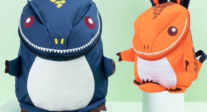 Cute Cartoon Toddler Baby Harness Backpack Leash Safety Anti-Lost Backpack Strap Walker Dinosaur Kids Backpack