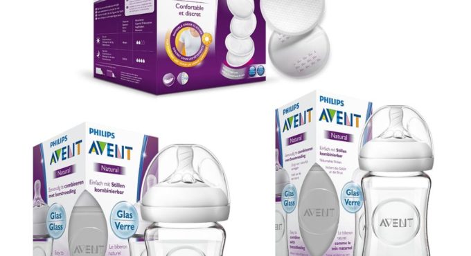 Philips Avent Natural Cam Biberon Seti 2'li (240 ml + 120 ml)+ 30’lu Göğüs Pedi