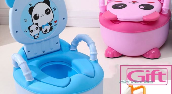 0-6 Years Old Children's Pot Soft Baby Potty Plastic Road Pot Infant Cute Baby Toilet Seat Boys And Girls Potty Trainer Seat WC