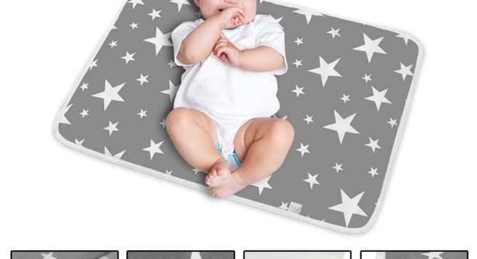 Starry Sky Printed Baby Changing Pad Infant Washable Diaper Nappy Urine Mat Kid Waterproof Bedding Changing Pads Covers