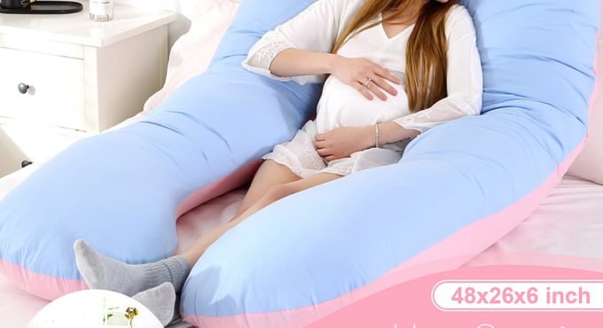 Sleeping Support Pillow For Pregnant Women Body Pure Cotton U Shape Maternity Pillows Pregnancy Side Sleepers Bedding