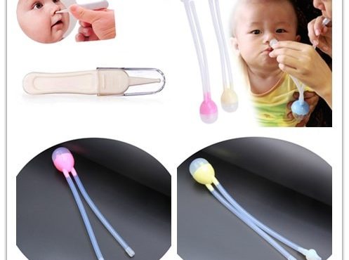 Newborn Baby Vacuum Suction Nasal Aspirator Safety Nose Cleaner infantil Nose Up aspirador nasal Baby Care Nose Accessories