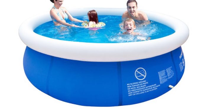 Swimming Pool for Kids Clip Net Thick Home Inflatable Pool Children Bathing Pool Tub Outdoor Family Water Party180x73cm